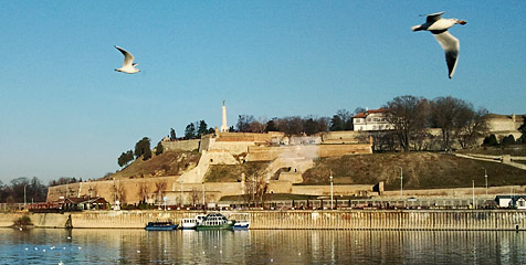 Getting to Belgrade - By Boat