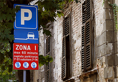 Znak za parking zonu