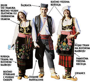 Srpska narodna nošnja